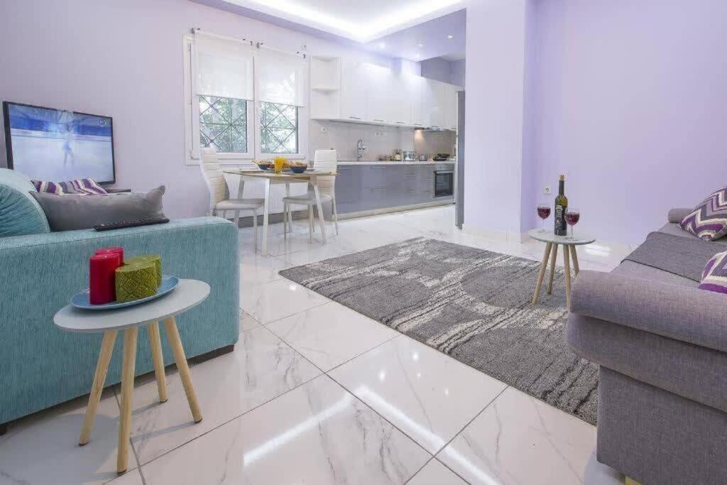 아테네 Modern Fully-Equipped House, 5 Min Walk From Metro 빌라 외부 사진