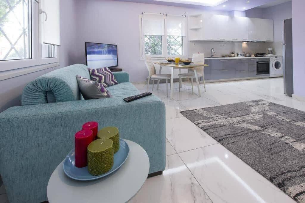 아테네 Modern Fully-Equipped House, 5 Min Walk From Metro 빌라 외부 사진